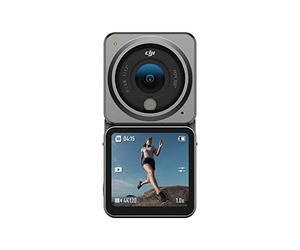 DJI Action 2 Dual Screen Combo (32GB), Action Cam 4K con Modulo di Alimentazione, FOV di 155°, Supporti Magnetici, Tecnologia di Stabilizzazione