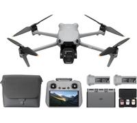 DJI Air 3S Combo Fly More (RC 2 con schermo), drone con fotocamera grandangolare CMOS 1" e teleobiettivo medio per adulti, 4K/60fps, rilevamento omnidirezionale e 3 batterie per volare più a lungo