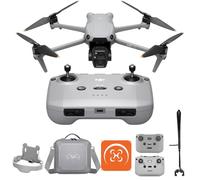 DJI Air 3S (RC-N3) con Molteplici Accessori, Drone con Doppia Fotocamera 4K, CMOS 1" Grandangolo, Video HDR 4K/60fps, 14 Stop Gamma Dinamica, Autonomia 45 Min, Trasmissione 20 km