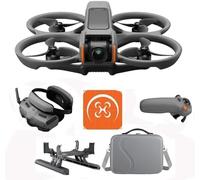 DJI Avata 2 Fly More Combo (1batterie) con Accessori Versatili, Drone FPV con fotocamera 4K, Acrobazie con una sola pressione, Paraeliche integrati, Drone con fotocamera con Goggles 3e RC Motion3