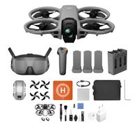 DJI Avata 360 Combo Motion Fly More con accessori, drone a 360° con imaging 8K da 1 pollice, paraelica, Include Goggles N3 e RC Motion 3, Pad di atterraggio (Charger + Clean Kit + Lights x2)