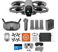 DJI Avata 360 Combo Motion Fly More con accessori, drone a 360° con imaging 8K da 1 pollice, paraelica, Include Goggles N3 e RC Motion 3, Pad di atterraggio (Multiple accessories bundle)