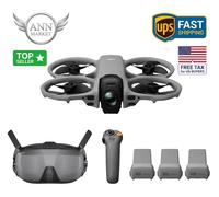 DJI Avata 360 Fly More FPV Drone 8K Motion Combo (occhiali N3 + 3 batterie)