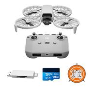 DJI Flip Bundle, Drone con Fotocamera UHD 4K, Pesa Meno di 249g, Stabilizzatore a 3 Assi, Trasmissione Video da 13 km, Decollo Dalla Mano, Ritorno Automatico, 31 Minuti di Autonomia, Volo Intelligente