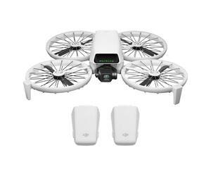DJI Flip Combo Due batterie senza radiocomando con schermo, < 249 g | drone con fotocamera UHD 4K per adulti, decollo dalla mano, ritorno automatico, volo intelligente, 2 batterie
