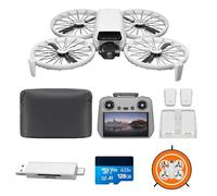 DJI Flip Combo Fly More (RC2 con schermo) Bundle, Drone con Fotocamera UHD 4K, Decollo Dalla Mano, Ritorno Automatico, Con 3 Batterie, la Durata Della Batteria può Raggiungere i 93 Minuti