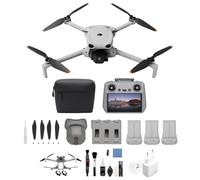 DJI Lito X1 Combo Fly More Bundle, drone con fotocamera 4K, rilevamento degli ostacoli, ActiveTrack, sensore da 1/1,3 pollici, 3 batterie, C0 (Caricatore + Kit di Pulizia + Luci x2)