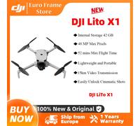 DJI Lito X1 Drone Pieghevole Leggero 4K con Rilevamento Ostacoli, ActiveTrack, Sensore da 1/1.3 Pollici, Trasmissione 15km per Principianti C0