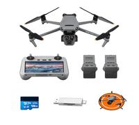 DJI Mavic 3 Pro Fly More Combo Bundle con DJI RC (Radiocomando con Schermo), Drone con Tripla Fotocamera e Hasselblad con CMOS da 4/3, Trasmissione Video da 15km, con 3 Batterie, Stazione di Ricarica