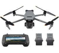 DJI Mavic 3 Pro Fly More Combo con DJI RC Pro (schermo ad alta luminosità), fotocamera Hasselblad con CMOS 4/3, 3 batterie, Stazione di ricarica, Set di filtri ND ecc. Drone con fotocamera per adulti