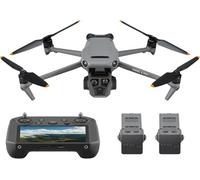 DJI Mavic 3 Pro Fly More Combo con DJI RC Pro (schermo ad alta luminosità), fotocamera Hasselblad con CMOS 4/3, 3 batterie, Stazione di ricarica, Set di filtri ND ecc. Drone con fotocamera per adulti
