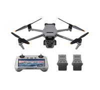 DJI Mavic 3 Pro Fly More Combo con DJI RC (radiocomando con schermo), drone con tripla fotocamera e Hasselblad con CMOS da 4/3, trasmissione video fino a 15 km, 3 batterie, Stazione di ricarica ecc.