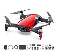 DJI Mavic Air Fly More Combo - Drone con Video 4K Full-HD I Immagini panoramiche sferiche da 32 Megapixel e raggio di trasmissione fino a 4 km - Rosso