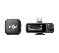 DJI Mic 3 (1 TX + 1 RX), microfono lavalier wireless | Per iPhone/fotocamera/Android, ultraleggero, autonomia estesa e ricarica veloce, portata 400 m, anti-rumore, vlog, streaming