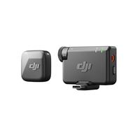 DJI Mic Mini (1 TX + 1 RX),microfono lavalier, leggerissimo, audio di alta qualità, cancellazione del rumore, regolazione automatica, microfono senza fili per fotocamere/iPhone/Android, vlog