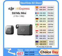 DJI Mic Mini (1 TX + 1 RX) microfono Wireless dettagli ultraleggeri-ricco di cancellazione del rumore Audio limitazione automatica DJI Mic Mini