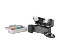 DJI Mic Mini 2 (2TX+1RX standard+Custodia di ricarica), microfono senza fili per iPhone 17/16/15 e Android/fotocamera/tablet/PC, batteria da 48h, trasmissione fino a 400 m, cover magnetica multicolore