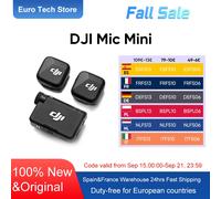 DJI Mic Mini 2TX 1RX aggiungi custodia di ricarica cancellazione attiva del rumore a due livelli funzionamento in 48 ore trasmettitore stabile Audio di alta qualità Mic Mini 1TX 1RX