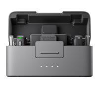DJI Mic Mini (2 TX + 1 RX + Custodia di ricarica), microfono wireless, leggero, audio di alta qualità, 48 ore di utilizzo, cancellazione rumore, microfono senza fili per fotocamere/iPhone/Android,vlog