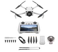 DJI Mini 3 (con DJI RC) Bundle- Mini Drone con Fotocamera Leggero e Pieghevole con Video in 4K HDR, Autonomia di 38 Minuti, C0 (Cintura di controllo remoto)