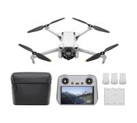 DJI Mini 3 Fly More Combo (con DJI RC) - Mini drone con fotocamera leggero e pieghevole con video in 4K HDR, autonomia di 38 minuti, Riprese verticali native e funzioni intelligenti
