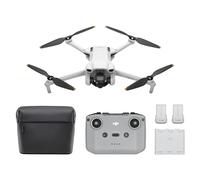 DJI Mini 3 Fly More Combo - Mini drone con fotocamera leggero e pieghevole con video in 4K HDR, autonomia di 38 minuti, Riprese verticali native e funzioni intelligenti, C0
