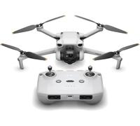 DJI Mini 3 - Mini drone con fotocamera leggero, stabilizzatore a 3 assi, video 4K HDR, autonomia 38 minuti, trasmissione video fino a 10 km, riprese verticali reali, return automatico GPS integrato