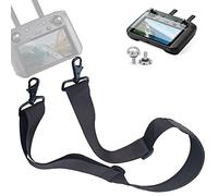 DJI Mini 3 Pro Cordino da Collo a Tracolla, Accessori Controller RC, Cordino Intrecciato in Nylon Regolabile, Vite e Film Temperato, Nero