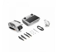 DJI Mini 3 [RC] 4 rotori Mini-drone 48 MP 3840 x 2160 Pixel 2453 mAh Grigio, Bia