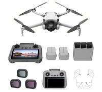 DJI Mini 4 Pro con accessori(con DJI RC-N2), Mini Drone Pieghevole con Fotocamera in 4K, meno di 249 g, Trasmissione Video di 20 km, Rilevamento Ostacoli Omnidirezionale, C0