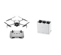 DJI Mini 4 Pro (con DJI RC-N2), Mini Drone Pieghevole per Adulti con Fotocamera HDR in 4K & Stazione di ricarica a due vie per Mini 3 Pro, Compatibilità: 4