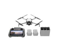 DJI Mini 4 Pro Fly More Combo con DJI RC 2 (radiocomando con schermo), mini drone con telecamera, meno di 249 g, autonomia di volo di 34 minuti, 2 batterie extra, C0