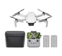 DJI Mini 4K Camera Drone Combo, drone per adulti, fotocamera 4K UHD, < 249 g, stabilizzatore 3 assi, trasmissione video 10 km, return automatico, 2 batterie per tempo di volo fino a 62 minuti