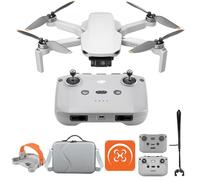 DJI Mini 4K con Accessori Versatili, drone per adulti, fotocamera 4K HD, meno di 249 g, stabilizzatore 3 assi, trasmissione video 10 km, return automatico, resistenza al vento, 31 min di volo, C0,