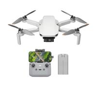 DJI Mini 4K, drone per adulti, fotocamera 4K HD, < 249 g, stabilizzatore 3 assi, trasmissione video 10 km, return automatico, resistenza al vento, 1 batteria per tempo di volo 31', volo intelligente