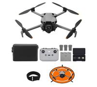 DJI Mini 5 Pro Combo Fly More con DJI RC-N3, 4K Drone con Fotocamera, CMOS da 1 Pollice, Rilevamento Omnidirezionale Degli Ostacoli, ActiveTrack 360°, 3 Batterie, C0 (Landing Pad + Elastic Band)