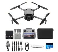 DJI Mini 5 Pro Combo Fly More Plus con DJI RC 2, drone con fotocamera, CMOS da 1 pollice, drone 4K per principianti (Lettore di schede + scheda di memoria)