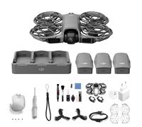 DJI Neo 2 Combo Fly More con accessori (drone singolo), drone 4K con fotocamera, decollo e atterraggio dal palmo, controllo con gesti, ActiveTrack, rilev. omn. ostacoli, 3 batterie (Bundle 2)
