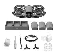 DJI Neo 2 Combo Fly More con accessori (drone singolo), drone 4K con fotocamera, decollo e atterraggio dal palmo, controllo con gesti, ActiveTrack, rilev. omn. ostacoli, 3 batterie (Charger)