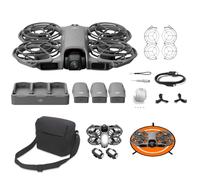 DJI Neo 2 Combo Fly More (drone singolo), drone 4K con fotocamera, decollo e atterraggio dal palmo, controllo con gesti (Neo 2 Combo Bundle 5)