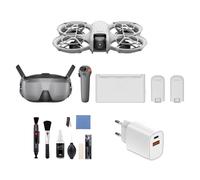 DJI Neo Combo Motion Fly More Bundle, Mini Drone con Fotocamera UHD 4K per Adulti, 135g Drone può Seguirti e Volare da Solo, Decollo Dalla Mano, Tracciamento del Soggetto, con RC Motion 3 e 3 Batterie