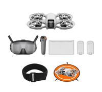 DJI Neo Combo Motion Fly More, mini drone con fotocamera UHD 4K, 135g drone che vola da solo e ti segue, decollo dalla mano, con RC Motion 3 e 3 batterie (Landing Pad + Elastic Band)