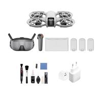DJI Neo Combo Motion Fly More, mini drone con fotocamera UHD 4K, 135g drone che vola da solo e ti segue, decollo dalla mano, con RC Motion 3 e 3 batterie (Charger + Clean Kit)