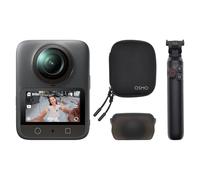DJI Osmo 360 Combo Estensione batteria, fotocamera 360 con immagini a 360° da 1 pollice, video a 360° nativi in 8K, video 4K/120fps con angolo ultra-ampio di 170°, manico telescopico con batteria, act
