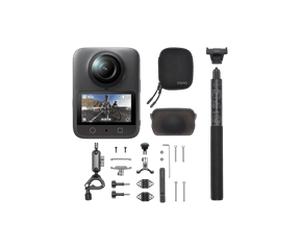 DJI Osmo 360 Combo POV posteriore ciclismo su strada
