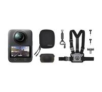 DJI Osmo 360 Combo Prima persona ciclismo su strada, fotocamera 360 con immagini a 360° da 1 pollice, video a 360° nativi in 8K, kit di accessori per ciclismo, action cam per ciclismo