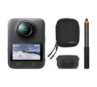 DJI Osmo 360 Combo Vista dall'alto, fotocamera 360 con immagini a 360° da 1 pollice, FOV di 170°, video a 360° nativi in 8K, sgancio rapido magnetico, action cam per sport, vlog