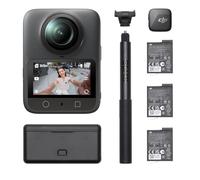 DJI Osmo 360 Combo Vlog, Fotocamera Vlog | Camera 360 ideale per vlogger con trasmettitore Mic Mini, batteria estesa con 3 batterie, video 360° 8K nativo