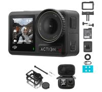 DJI Osmo Action 4 Combo Standard, action cam 4K/120fps | Impermeabile, sensore 1/1.3”, immagini con scarsa illuminazione, colori 10 bit e D-Log M, batteria 1770 mAh
