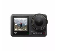 DJI Osmo Action 4 Standard Combo, Action Cam 4K/120fps con sensore da 1/1,3", 10-bit e D-Log M, batteria a lunga durata da 1770 mAh per vlog, viaggi, attività all'aperto